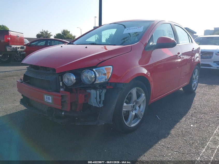 Vin: 1g1je5sb4g4137116, lot: 45727738, chevrolet sonic ltz auto 20162