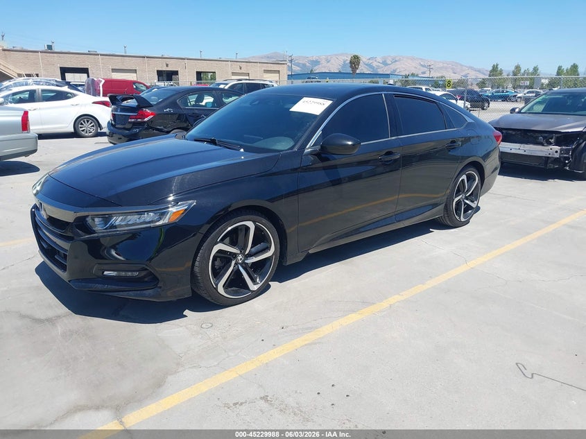 2019 HONDA ACCORD auction photo 2