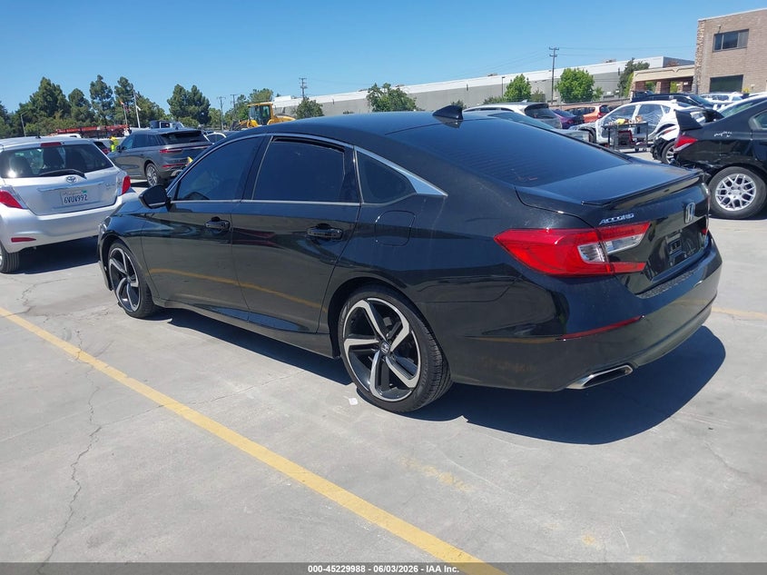 2019 HONDA ACCORD auction photo 3