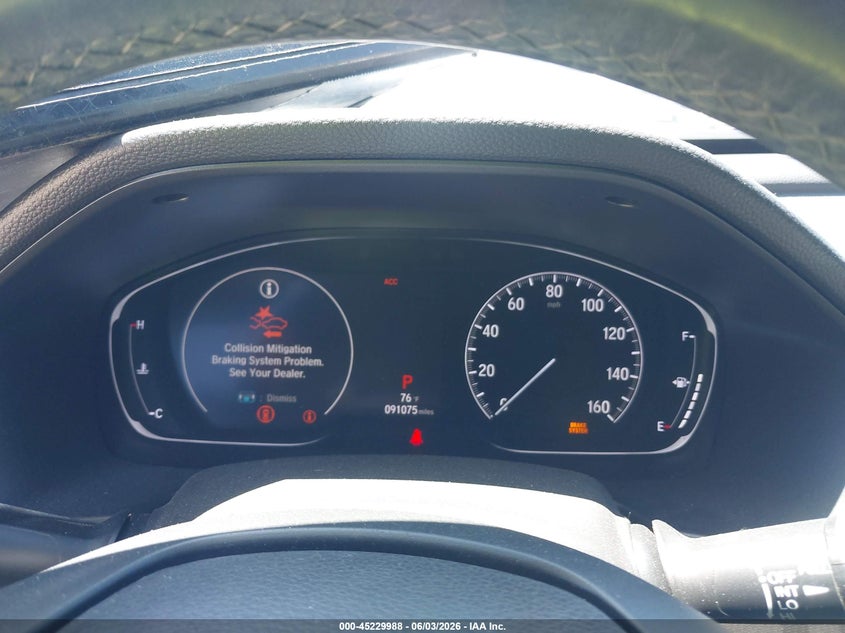2019 HONDA ACCORD auction photo 7