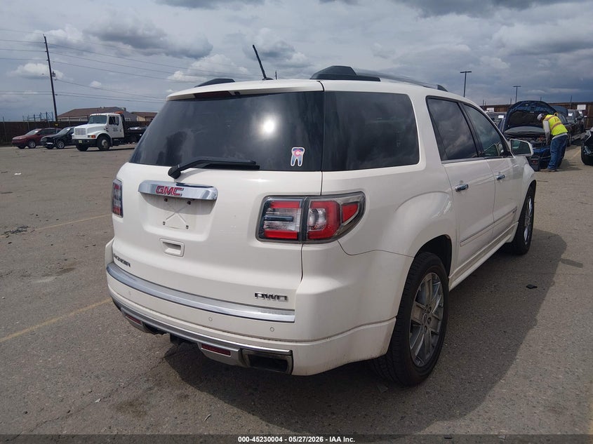 Vin: 1gkkvtkd0ej222927, lot: 45727765, gmc acadia denali 20144