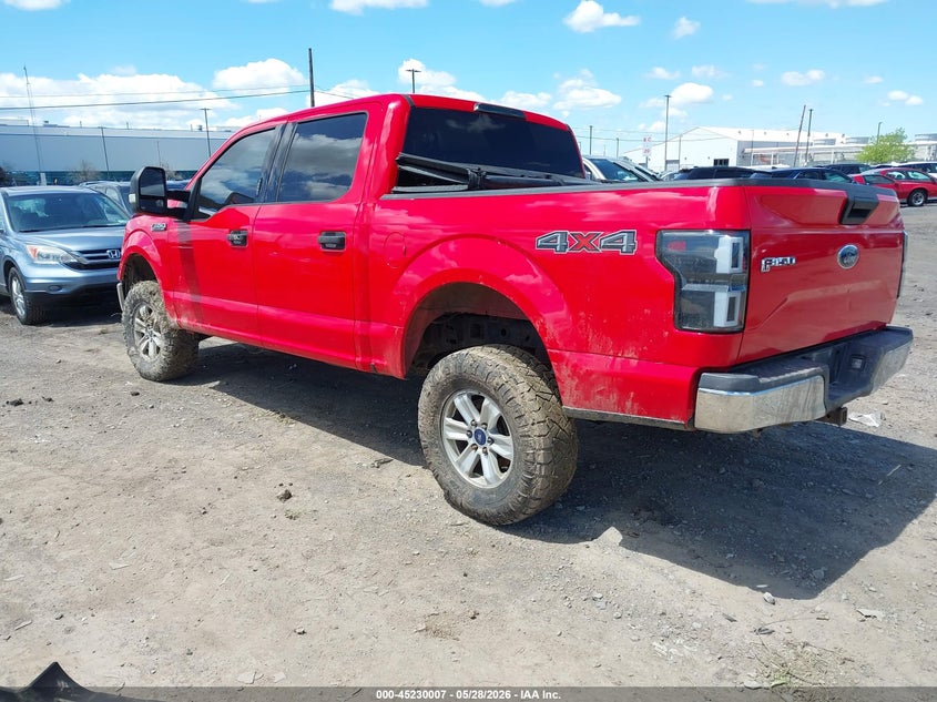 Vin: 1ftew1ep8ffd04943, lot: 45727768, ford f-150 xlt 20153