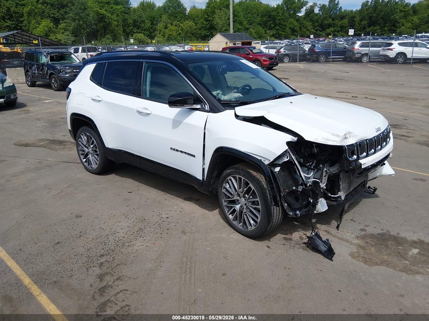 Vin: 3c4njdcb5nt126596, lot: 45727780, jeep compass limited 4x4 2022 img_1