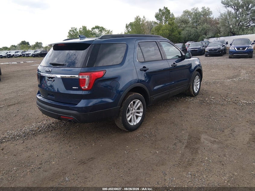 Vin: 1fm5k8b8xggc51784, lot: 45727788, ford explorer 20164