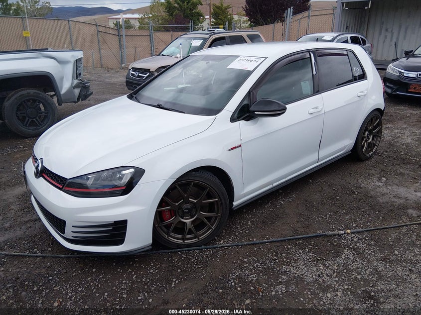 Vin: 3vw547au9hm017695, lot: 45727835, volkswagen golf gti autobahn 4-door/s 4-door/se 4-door/sport 4-door 20172