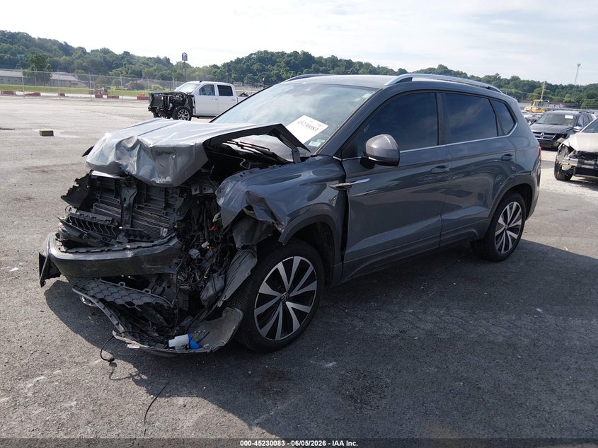 Vin: 3vvsx7b23pm331935, lot: 45727844, volkswagen taos 1.5t se 20232