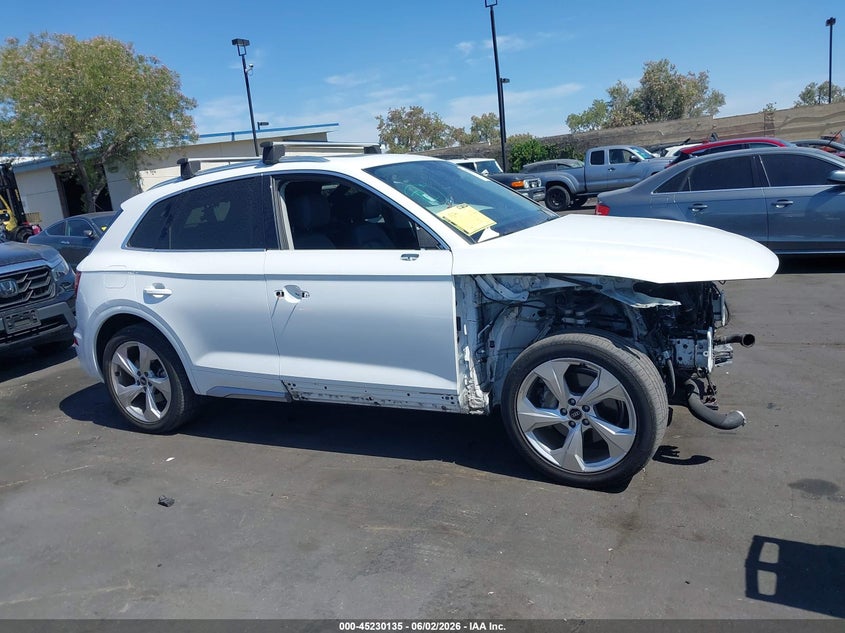 2021 Audi Q5 Premium Plus 45 Tfsi Quattro S Tronic VIN: WA1BAAFY4M2067925 Lot: 45230135