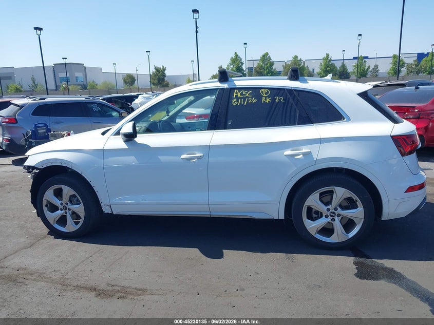 2021 Audi Q5 Premium Plus 45 Tfsi Quattro S Tronic VIN: WA1BAAFY4M2067925 Lot: 45230135