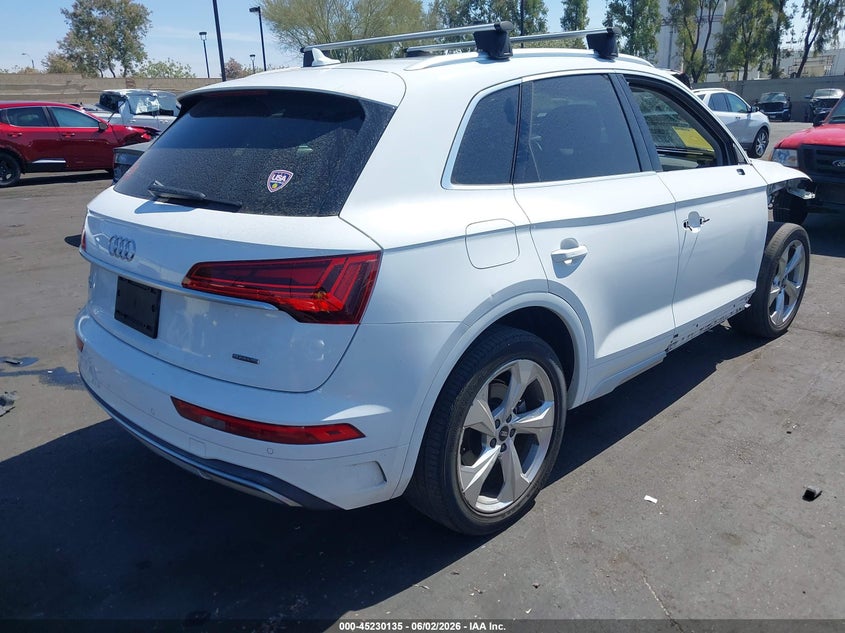 Vin: wa1baafy4m2067925, lot: 45727896, audi q5 premium plus 45 tfsi quattro s tronic 20214