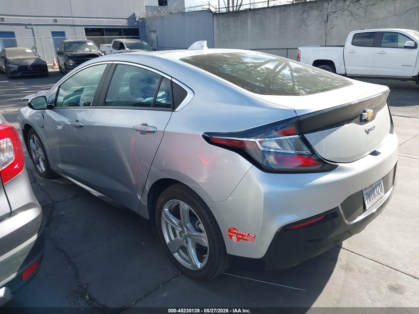 Vin: 1g1rc6s50hu179566, lot: 45727900, chevrolet volt lt 20173