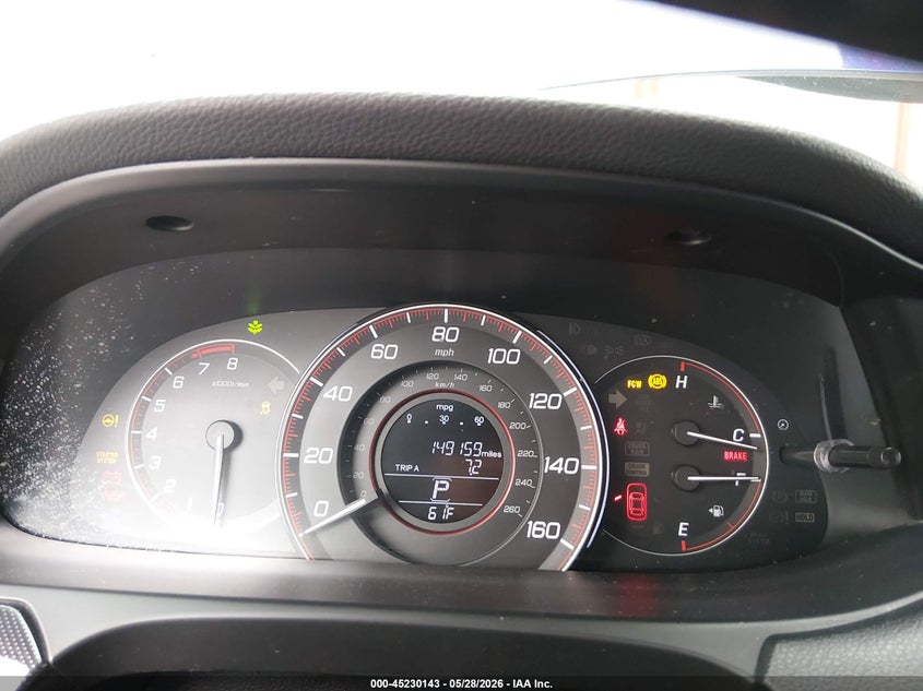 2014 HONDA ACCORD auction photo 7