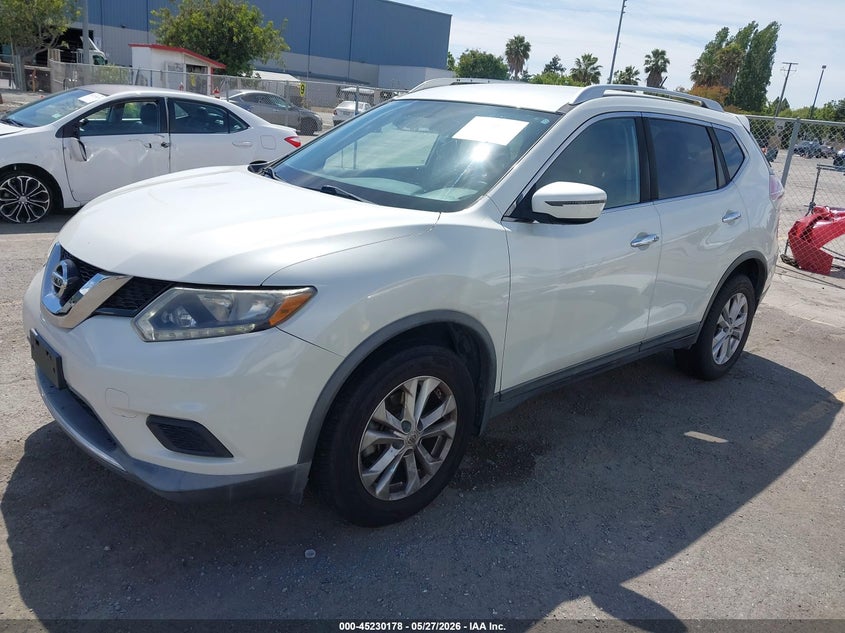 2016 Nissan Rogue Sv KNMAT2MV0GP663308 photo 1