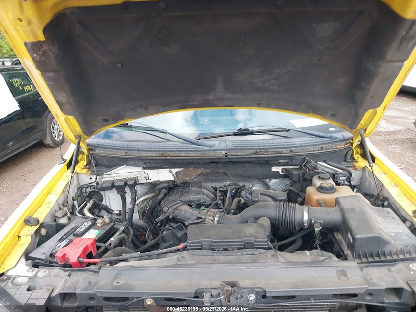 2012 Ford F-150 3.7 Xl Yellow Lot 111045230195 Vin 1FTEX1EM7CFA75301