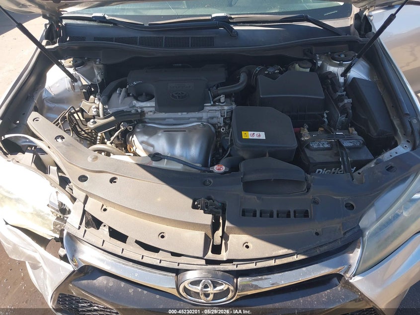 2017 TOYOTA CAMRY SEDAN 2.5L I-4 DOHC, VVT, 178HP