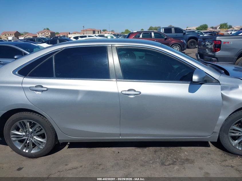 2017 TOYOTA CAMRY SEDAN 2.5L I-4 DOHC, VVT, 178HP