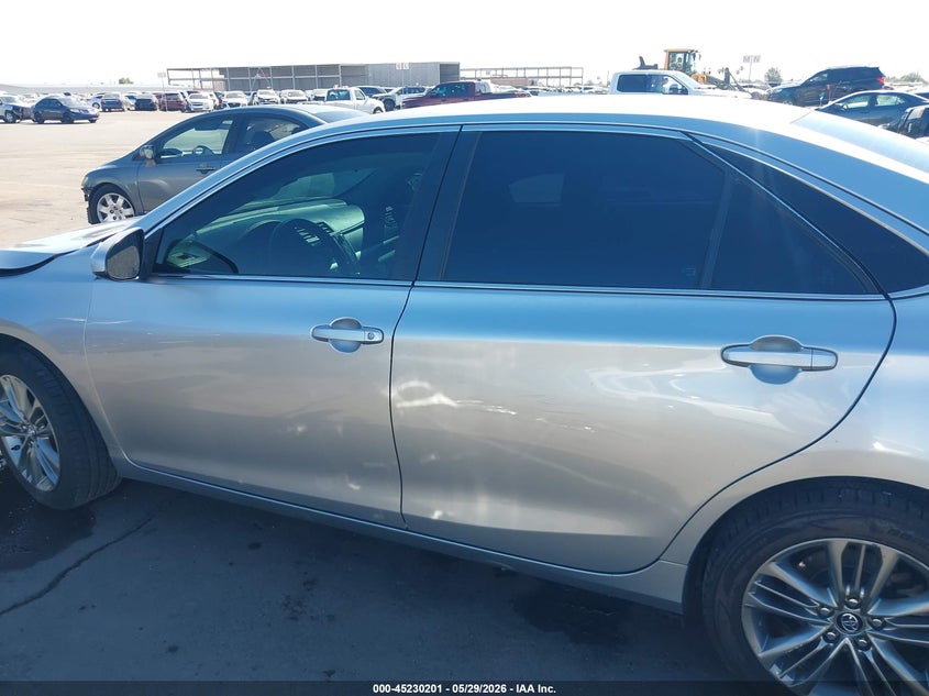 2017 TOYOTA CAMRY SEDAN 2.5L I-4 DOHC, VVT, 178HP