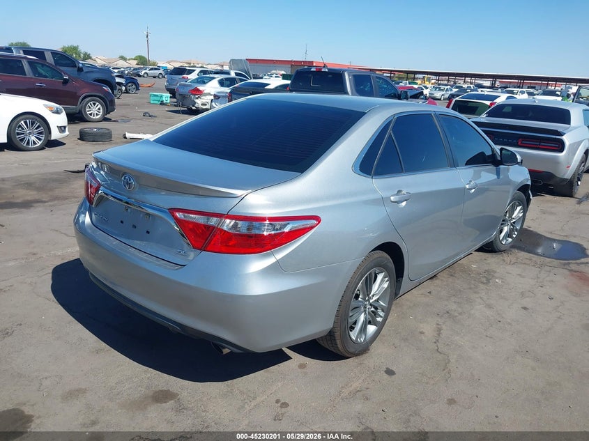 2017 TOYOTA CAMRY SEDAN 2.5L I-4 DOHC, VVT, 178HP