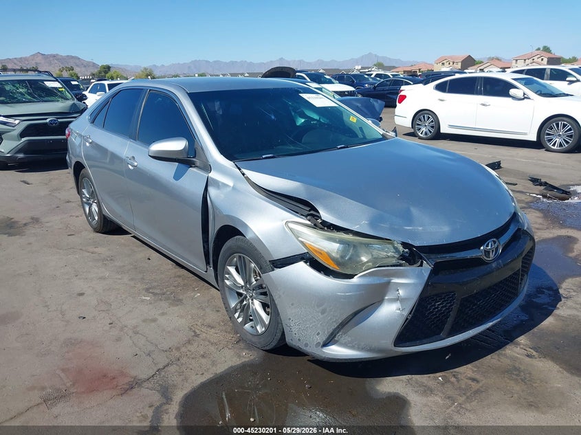 2017 TOYOTA CAMRY SEDAN 2.5L I-4 DOHC, VVT, 178HP