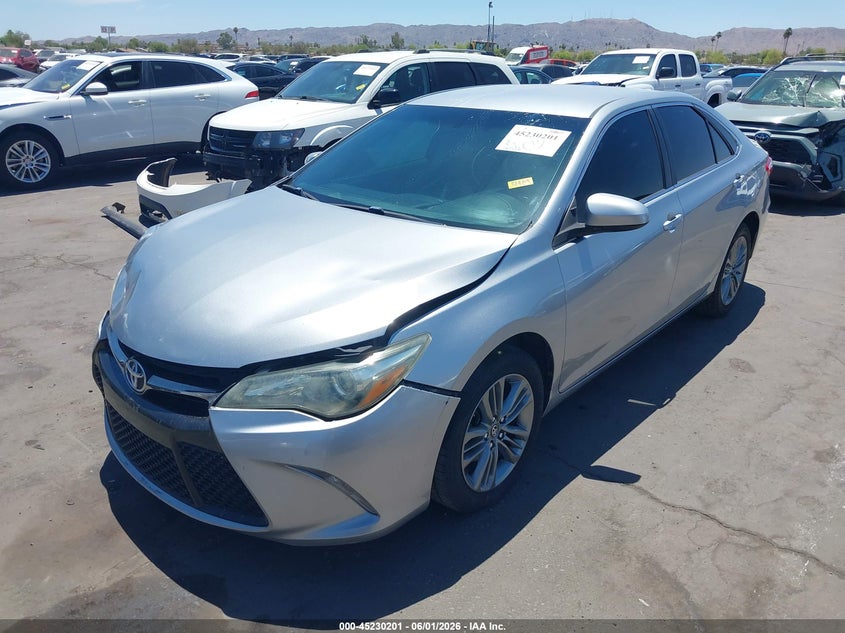 2017 TOYOTA CAMRY SEDAN 2.5L I-4 DOHC, VVT, 178HP