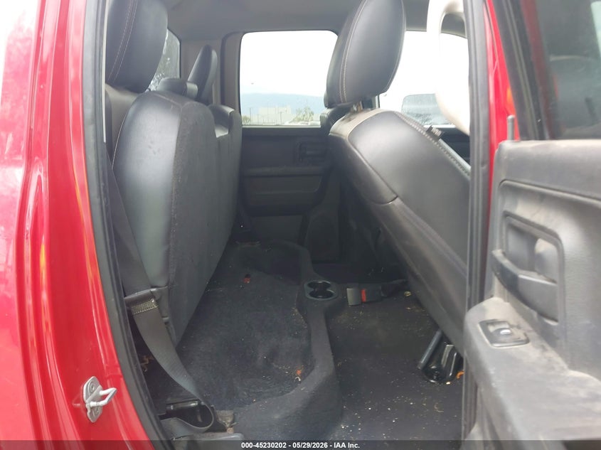 2012 Ram 1500 5.7 Ram St red Lot 111045230202 Vin 1C6RD6FT6CS317880