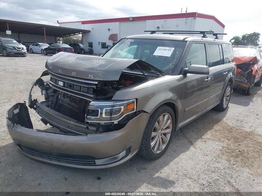 Vin: 2fmhk6dt0dbd34551, lot: 45728010, ford flex limited 20132