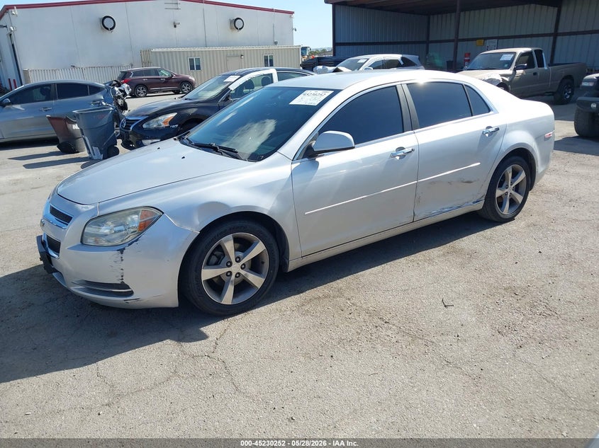 2012 Chevrolet Malibu 2.4 2Lt grey Lot 111045230252 Vin 1G1ZD5E02CF364657