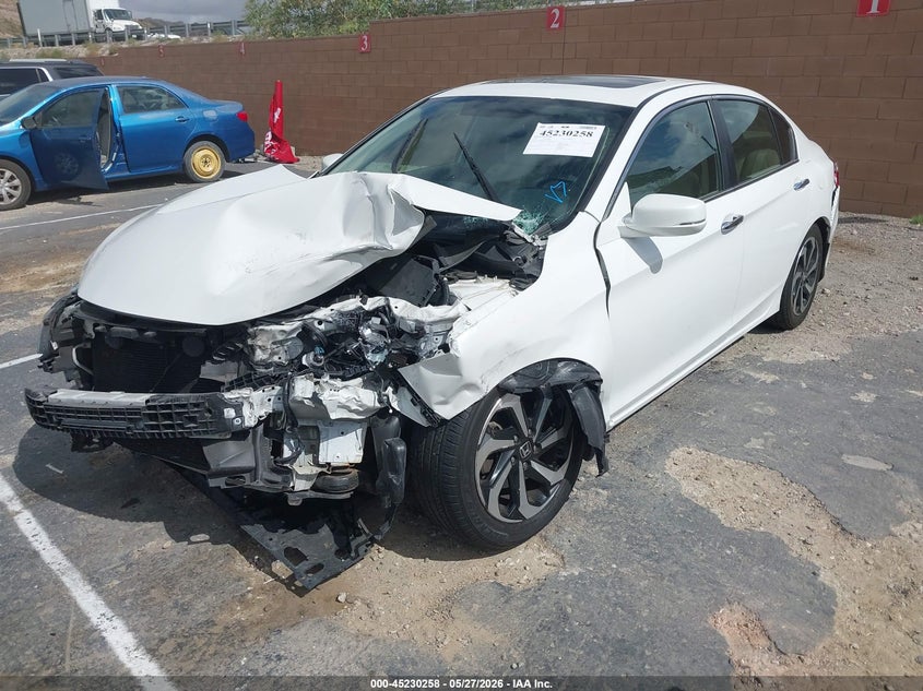 2017 Honda Accord Ex 1HGCR2F71HA179773 photo 1