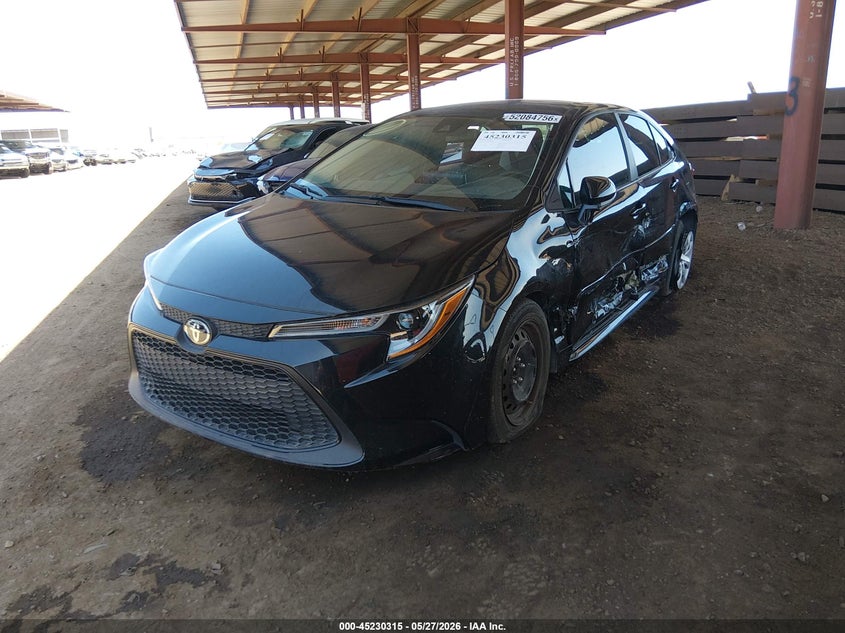 2020 Toyota Corolla Le 5YFEPRAEXLP067506 photo 1