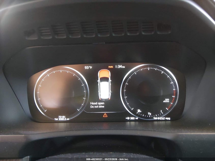 2021 Volvo Xc90 T6 Inscription 7 Passenger VIN: YV4A22PL7M1734934 Lot: 45230321