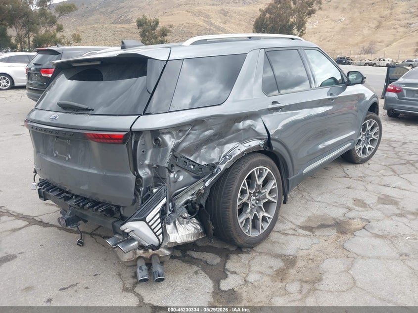 Vin: 1fmwk7hc2sgb30198, lot: 45728095, ford explorer platinum 20254