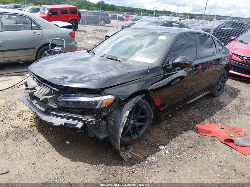 VIN 2HGFE2F50NH609801 2022 HONDA CIVIC SPORT