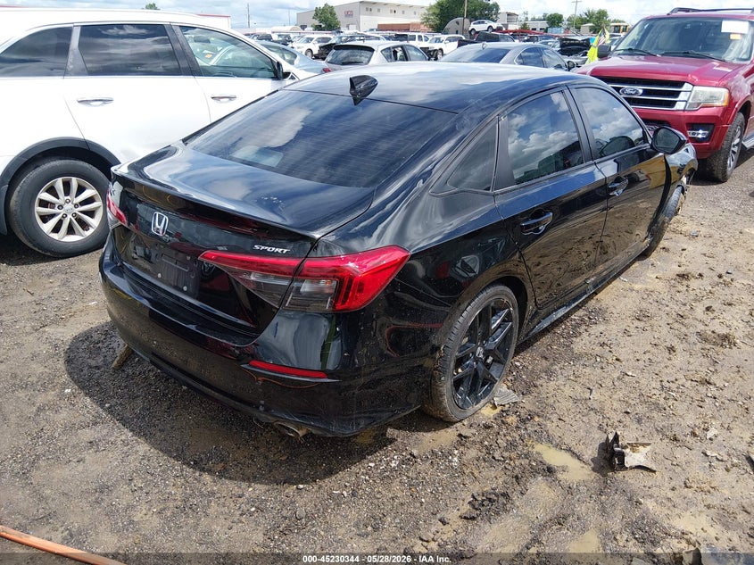 VIN 2HGFE2F50NH609801 2022 HONDA CIVIC SPORT
