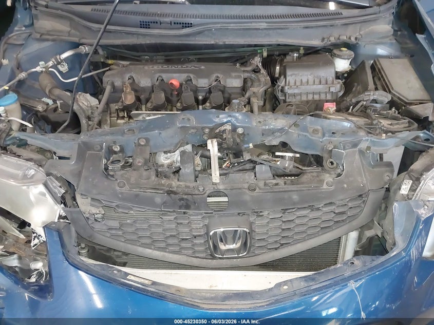 2013 Honda Civic Lx VIN: 2HGFG3B56DH530329 Lot: 45230350