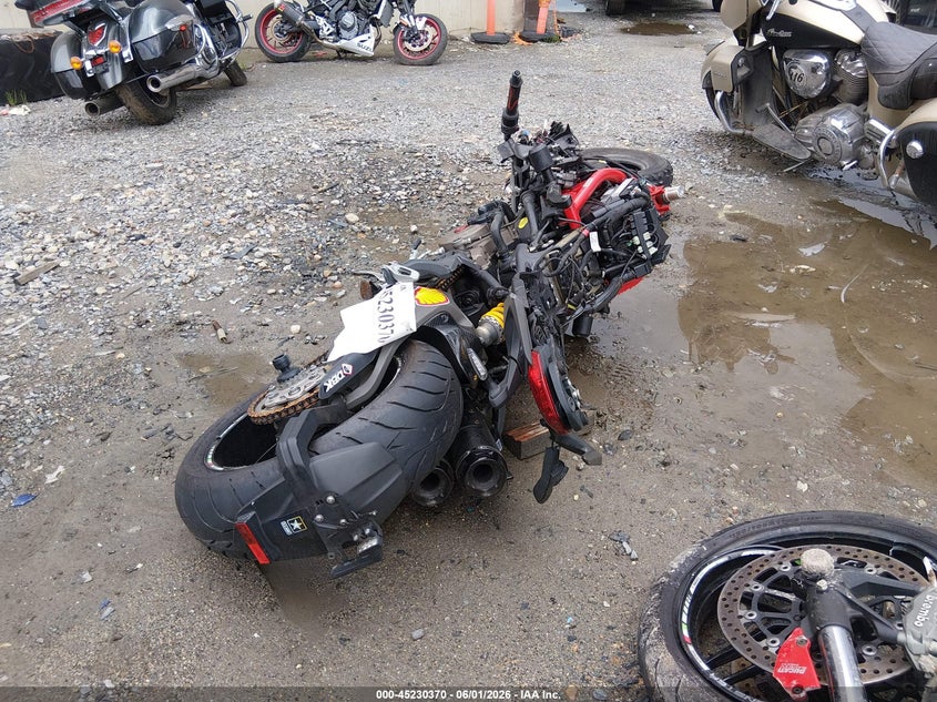 2014 Ducati Monster 1200/S VIN: ZDM1RBSV2EB001343 Lot: 45230370