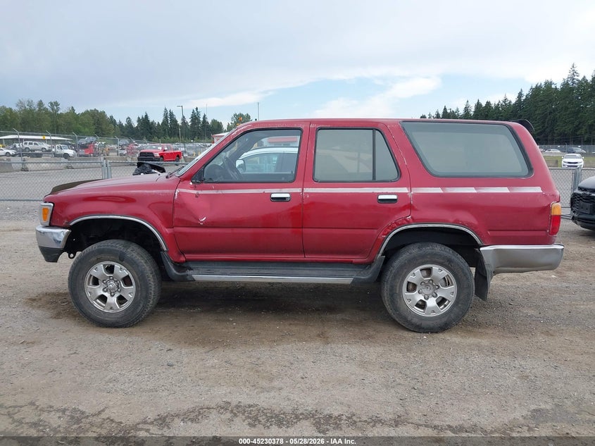 1992 Toyota 4Runner Vn39 Sr5 VIN: JT3VN39W5N8034660 Lot: 45230378