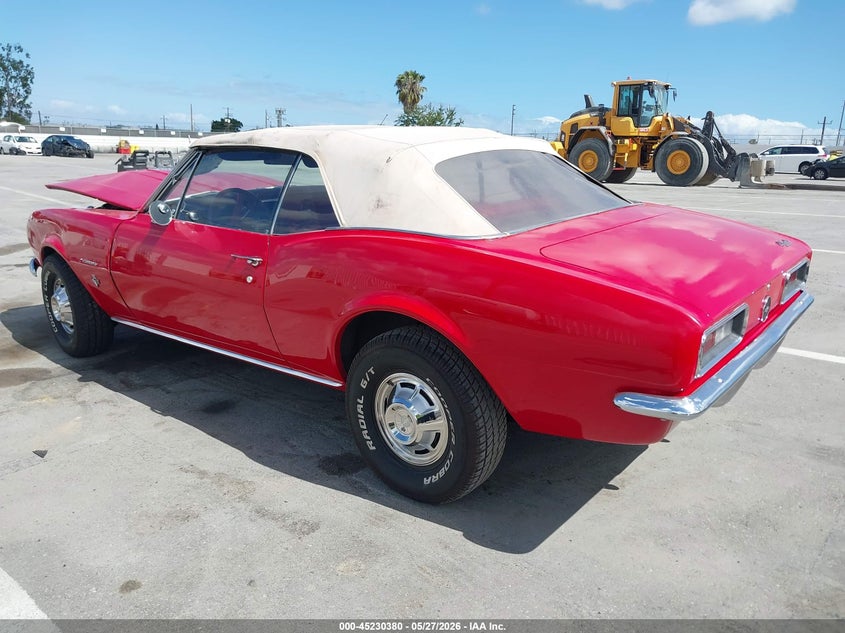 1967 CHEV CAMARO auction photo 3