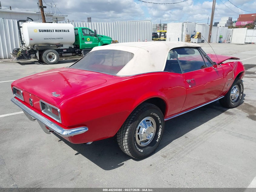 1967 CHEV CAMARO auction photo 4