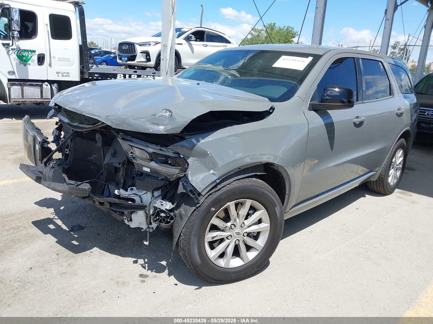 Vin: 1c4rdhdg8sc511071, lot: 45728187, dodge durango gt rwd 20252