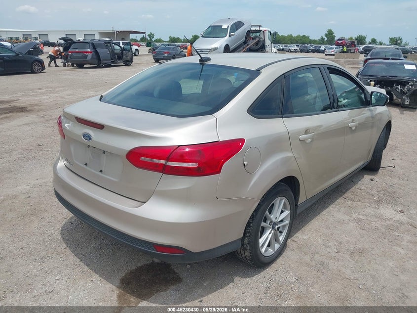 Vin: 1fadp3f2xhl299116, lot: 45728191, ford focus se 20174