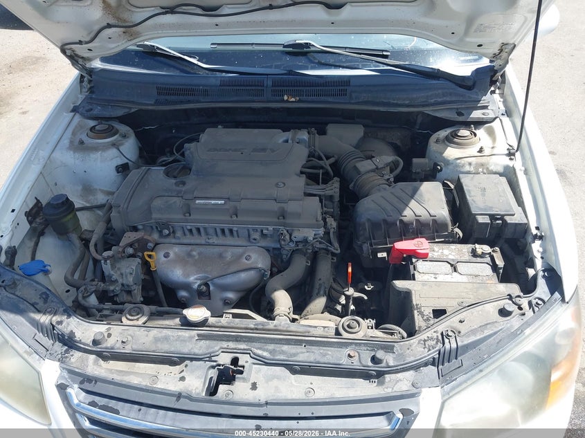 2009 Kia Spectra Lx VIN: KNAFE222495644488 Lot: 45230440