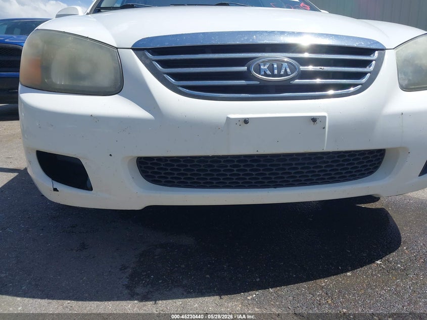 2009 Kia Spectra Lx VIN: KNAFE222495644488 Lot: 45230440