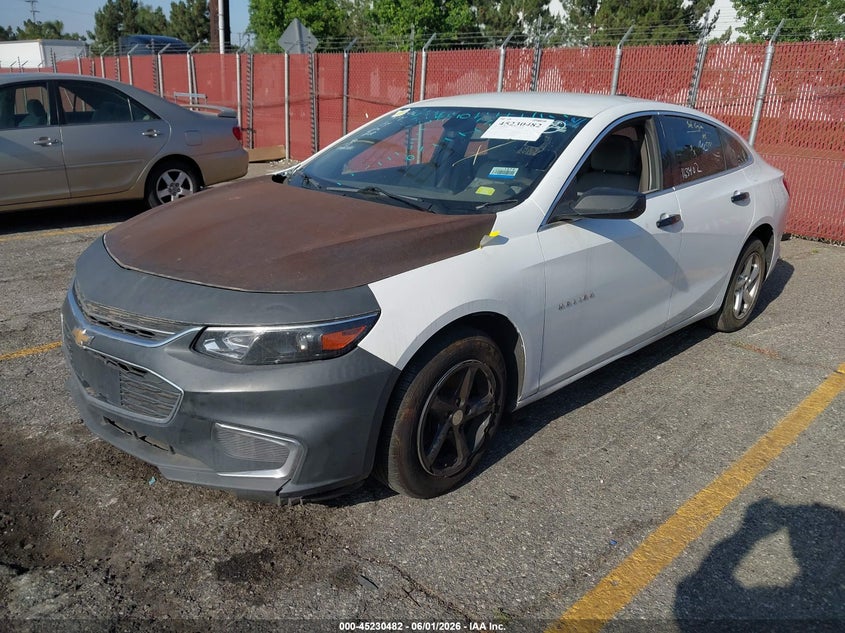 2018 Chevrolet Malibu 1ls 1G1ZB5ST7JF218191 photo 1