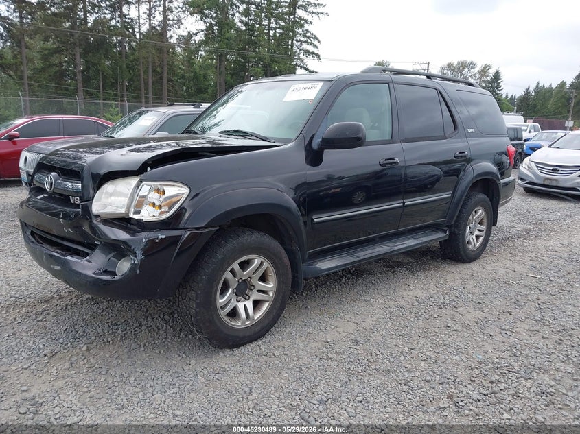 2006 TOYOTA SEQUOIA SPORT UTILITY VEHICLE 4.7L V-8 DOHC, VVT, 273HP