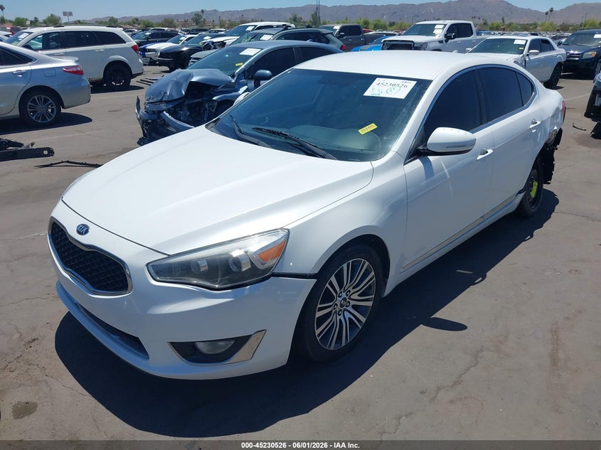 Vin: knaln4d75e5152781, lot: 45728287, kia cadenza premium 20142