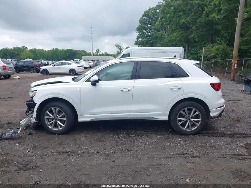 2023 Audi Q3 Premium 45 Tfsi S Line Quattro Tiptronic VIN: WA1DECF32P1127658 Lot: 45230545