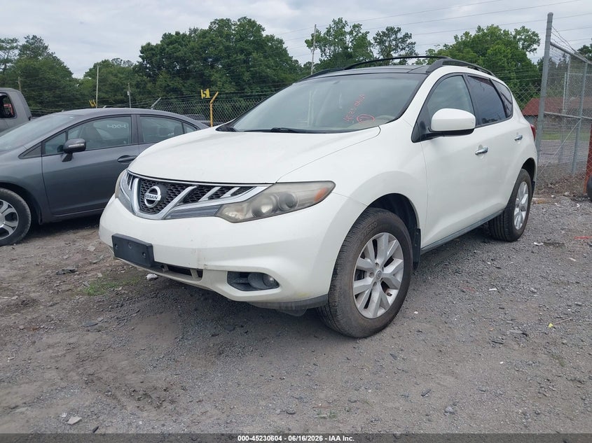 2011 Nissan Murano Sv JN8AZ1MU0BW055937 photo 1