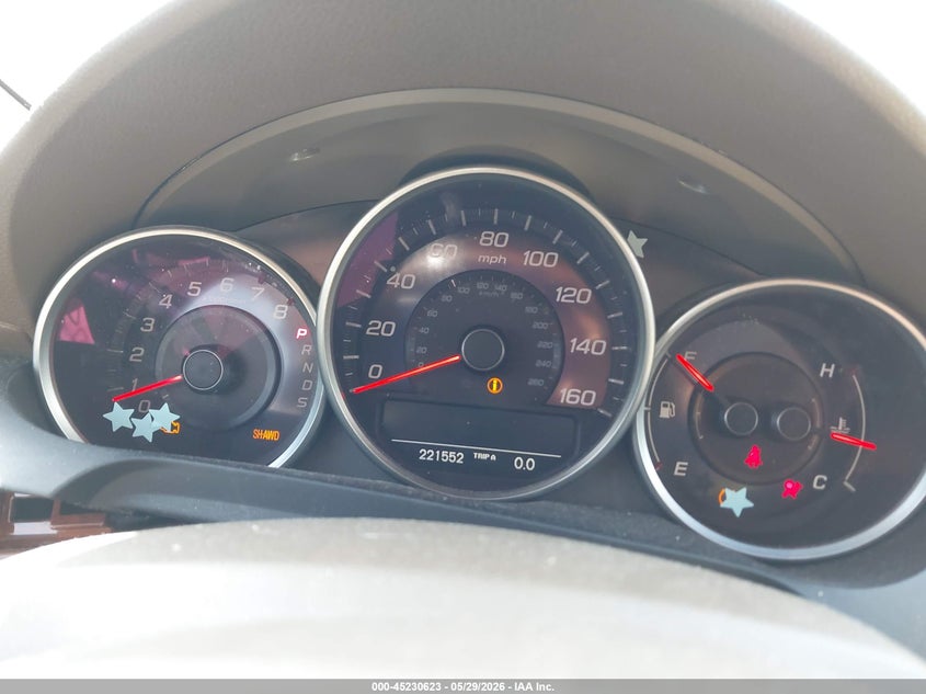 2010 Acura Rl 3.7 VIN: JH4KB2F60AC001111 Lot: 45230623