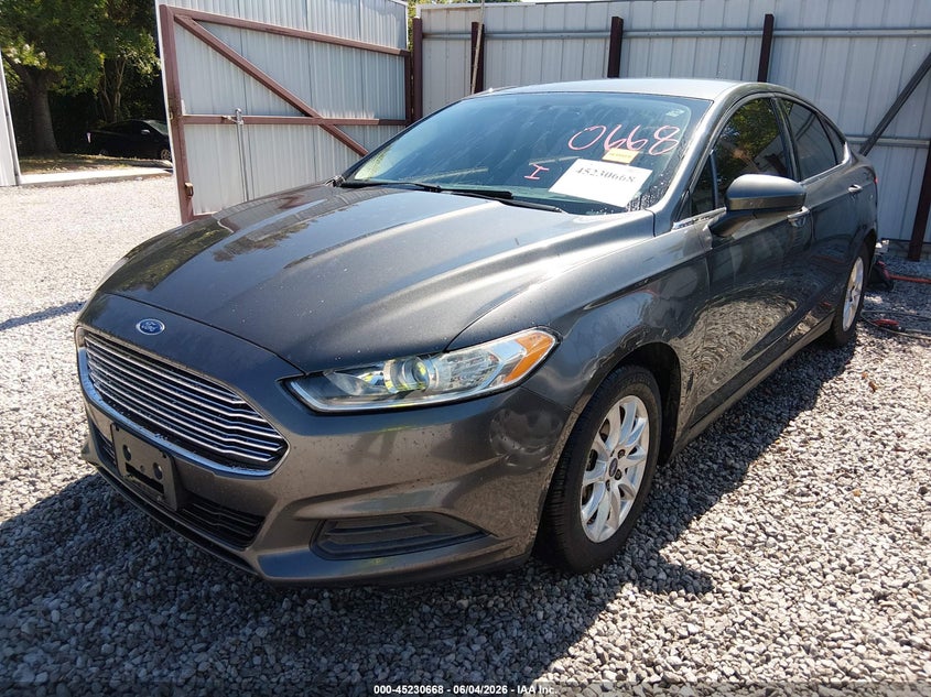 2016 FORD FUSION SEDAN 2.5L I-4 DOHC, VVT, 175HP
