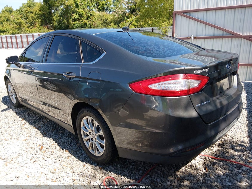 2016 FORD FUSION SEDAN 2.5L I-4 DOHC, VVT, 175HP