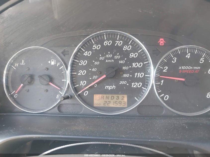 2005 Mazda Mpv Lx VIN: JM3LW28A250541893 Lot: 45230681
